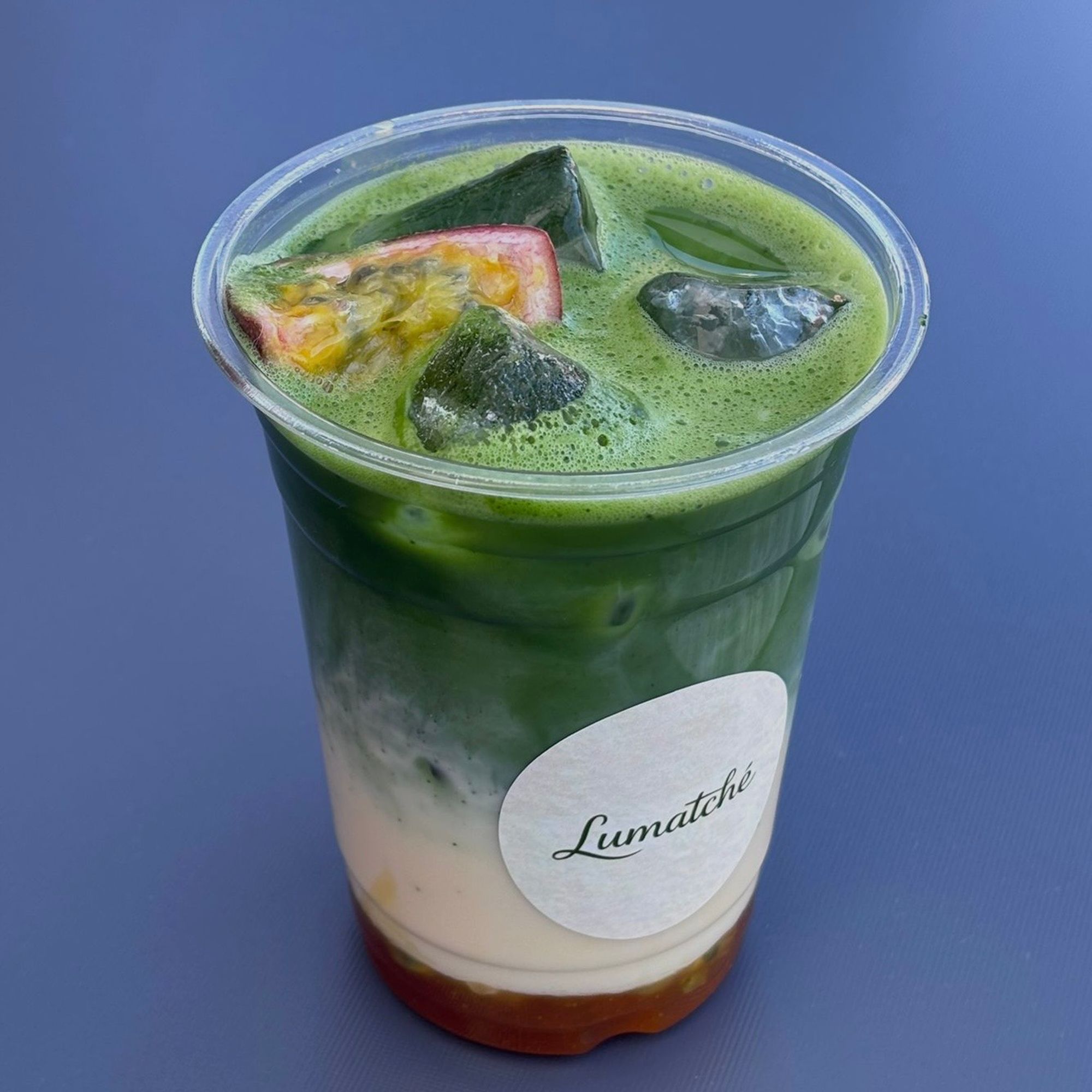 Iced Passionfruit Matcha