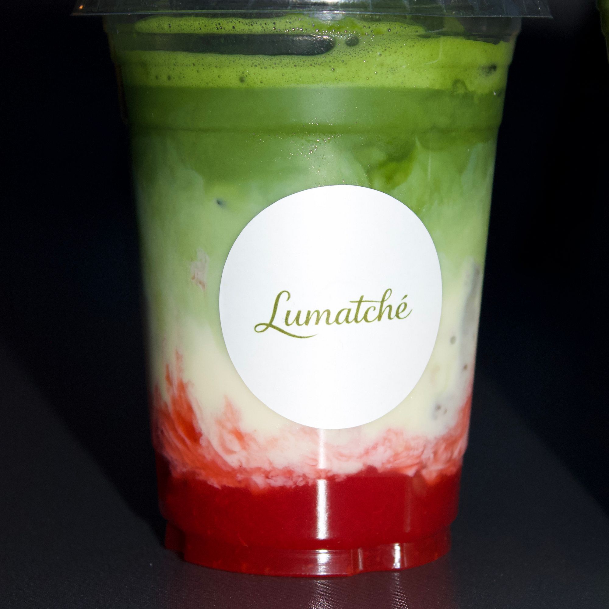 Iced Strawberry Matcha